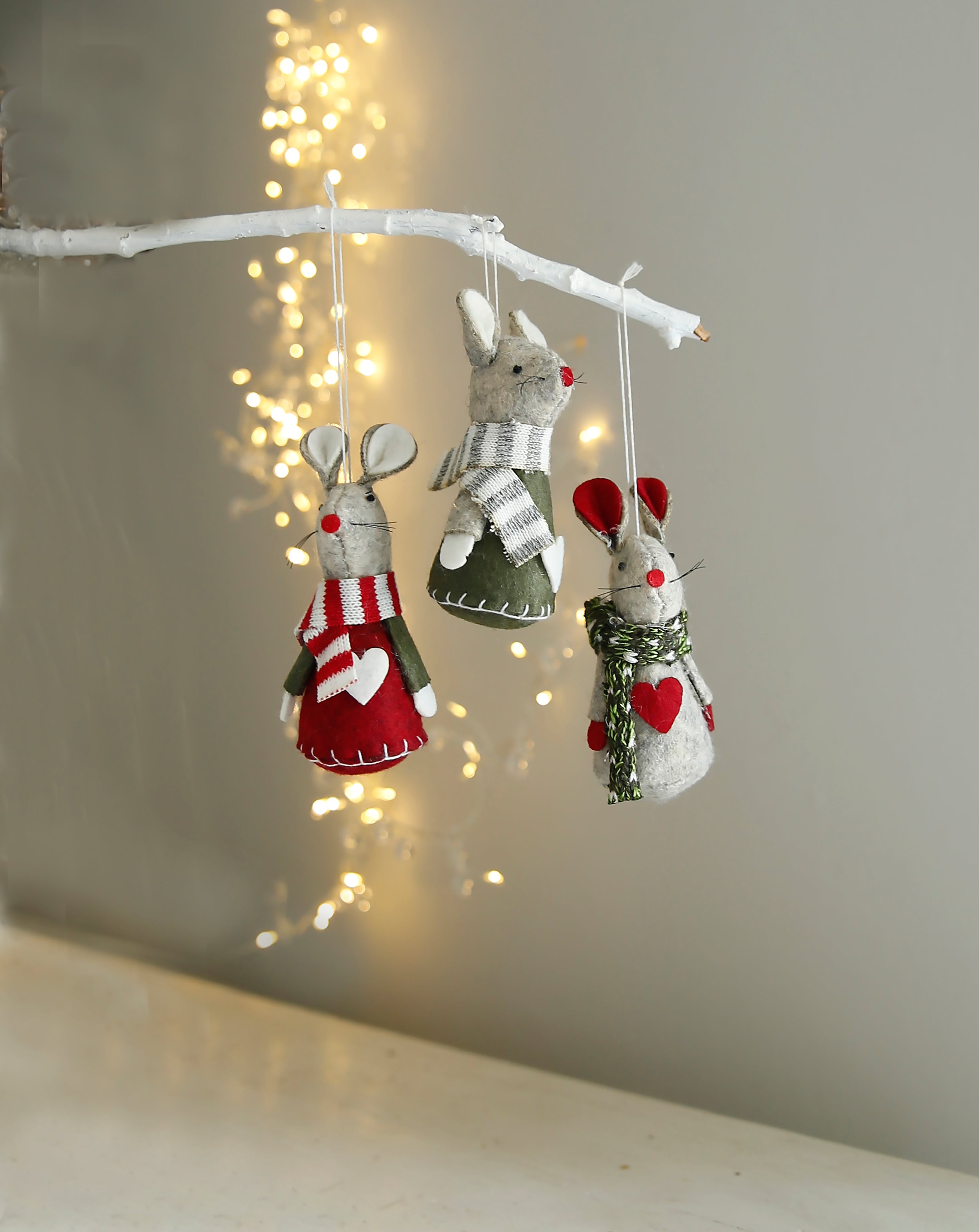 Colección de ratones de corazón