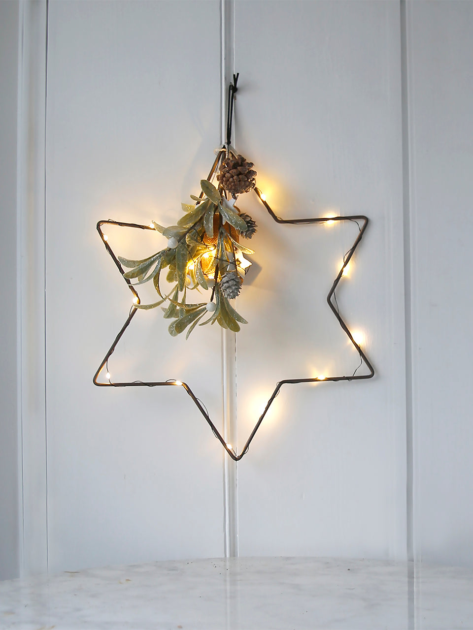 Luz de corona de estrellas